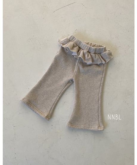 34[予約]nunubiel frill pants