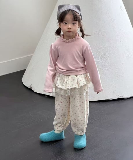 10[予約]aiai soft frill tee