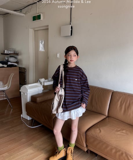 30[予約]matilda&lee jelly border tee