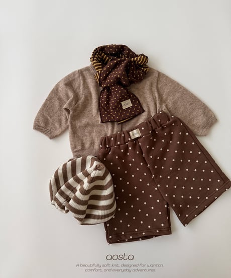51[予約]Aosta choco chip muffler