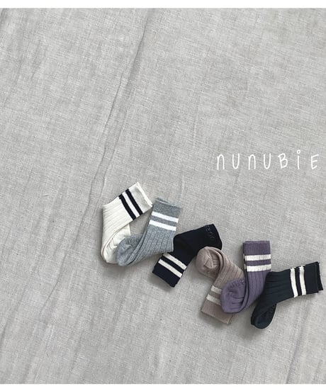 54[予約]nunubiel dandy socks