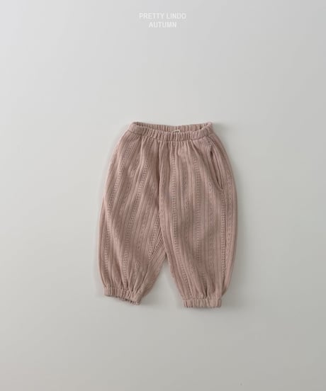 68[予約]LINDO ale knit jogger