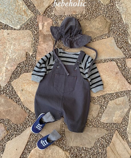 51[予約]bebeholic day suspender suit
