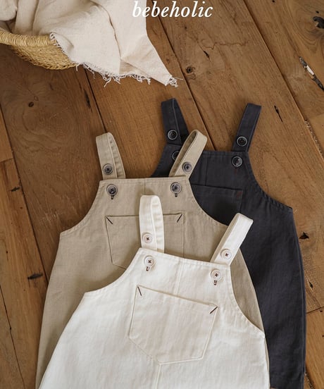 51[予約]bebeholic day suspender suit