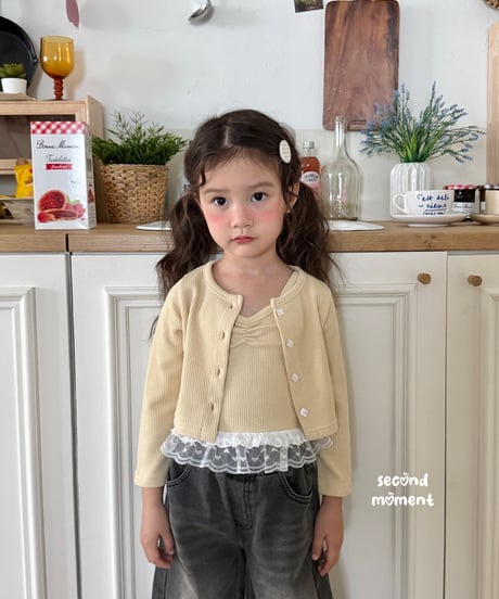 34[予約]second moment smoothie cardigan set