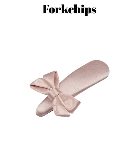 41[予約]FORKCHIPS blush ribbon pin