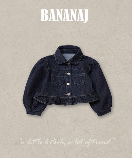 2[予約]BANANAJ celine denim jacket