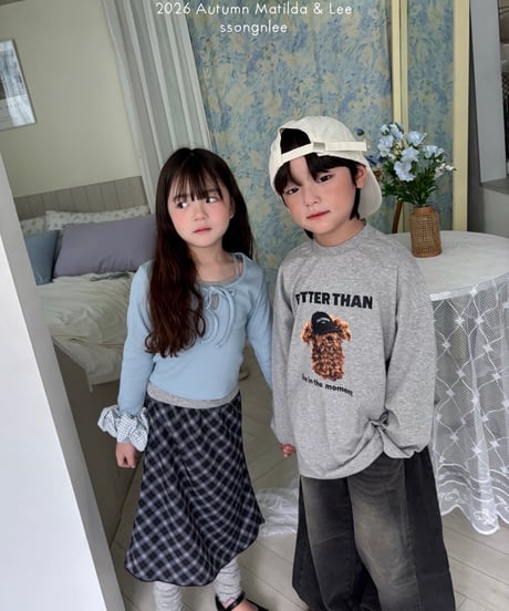 13[予約]matilda&lee like color matching tee