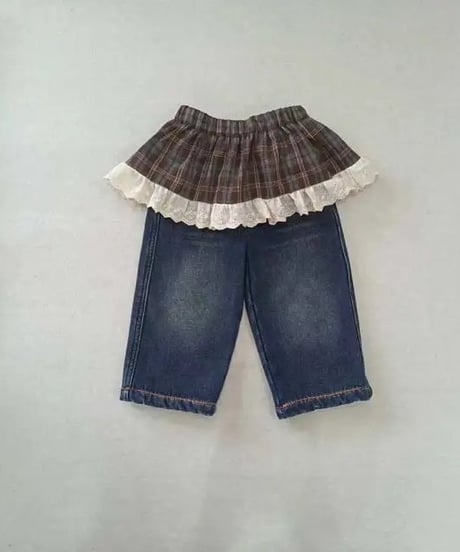 74[予約]aiai hichi denim pants