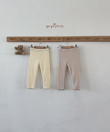 7[予約]go go picnic honey leggings