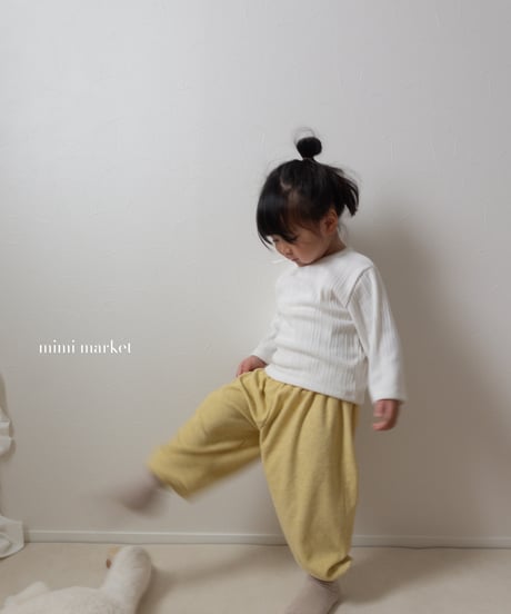 30[予約]mimi market terry jogger pants