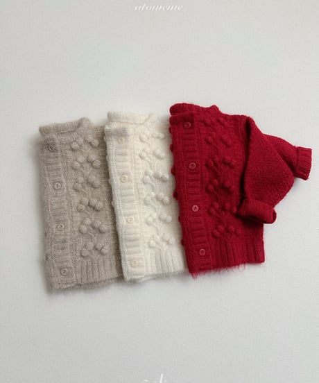 33[予約]atomeme winter berry cardigan