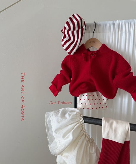11[予約]Aosta dot raglan t