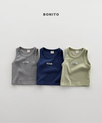 3[予約]bonito rib layered sleeveless
