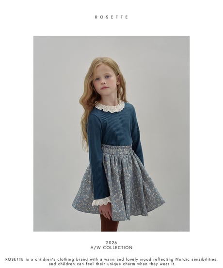 3[予約]ROSETTE dora lace t(＋junior)