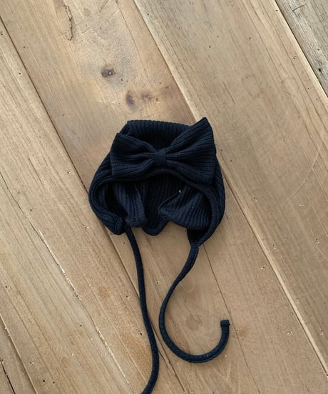 12[予約]bebeholic may ribbon bonnet