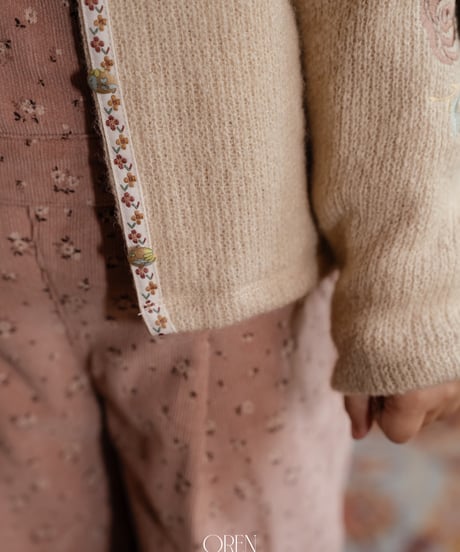 4[予約]OREN gemma knit cardigan