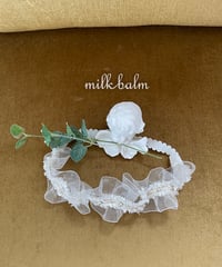 37[予約]milkbalm elin hairband