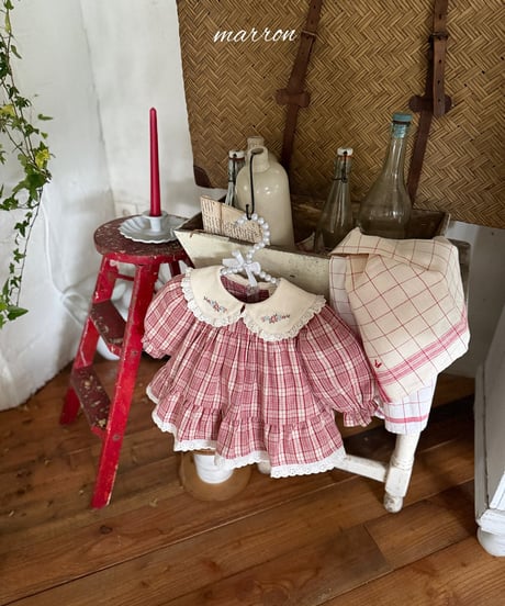 47[予約]marron chapel suit(6-18m)
