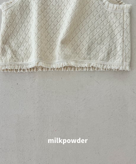 3[予約]milkpowder yeondu vest