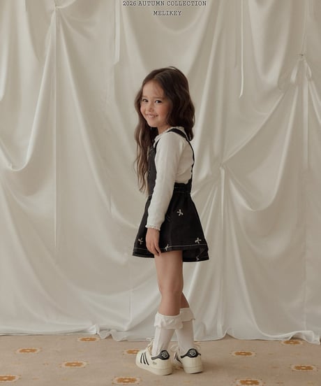 53[予約]melikey ribbon embroidery suspender