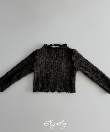 48[予約]ELLYMOLLY meringue day day knit