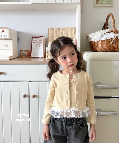 34[予約]second moment smoothie cardigan set