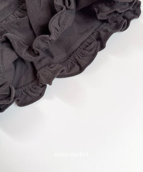 3[予約]mimi market corduroy sleeveless blouse