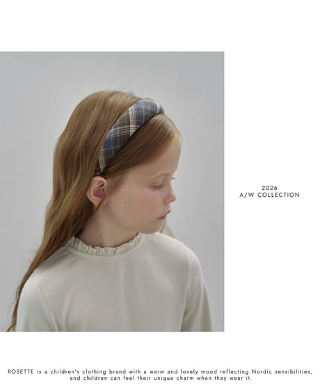 37[予約]ROSETTE duel hairband