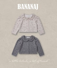 6[予約]BANANAJ jenny cardigan