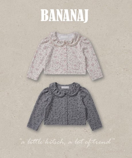 6[予約]BANANAJ jenny cardigan