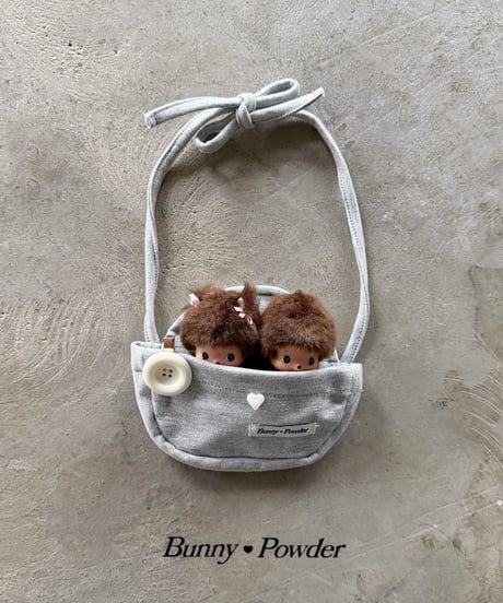 83[予約]bunny powder heart mini bag