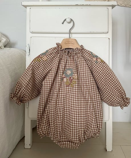 46[予約]monbebe olivia embroidered suit