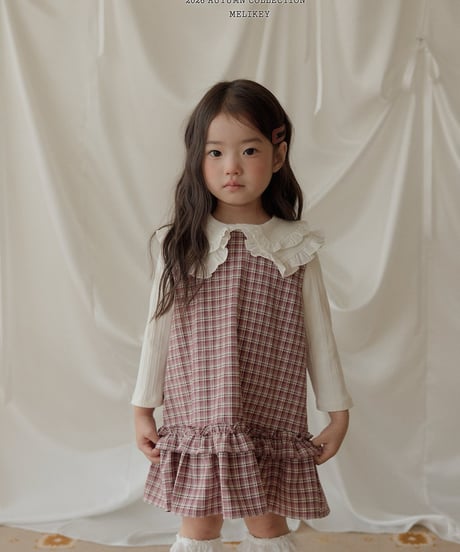 15[予約]melikey double collar t