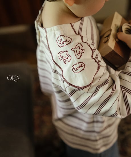 21[予約]OREN jane striped t-shirt
