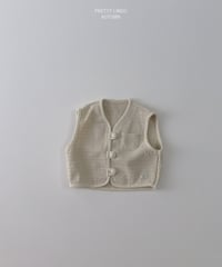 42[予約]LINDO waving vest