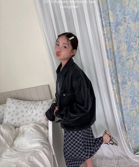 87[予約]matilda&lee washed denim jacket