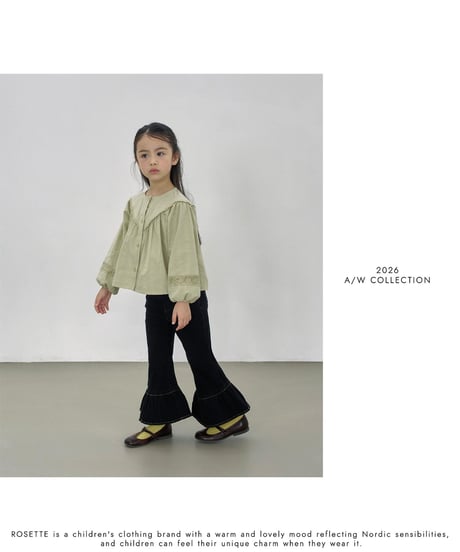 16[予約]ROSETTE reina frill pants(＋junior)