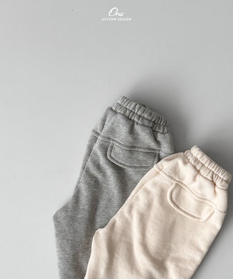 17[予約]onu cushioned terry pants
