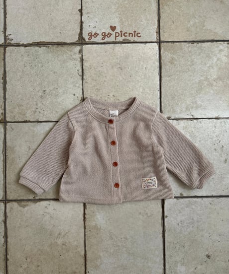 1[予約]go go picnic popo cardigan