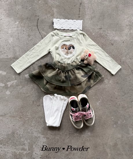 24[予約]bunny powder cats tee