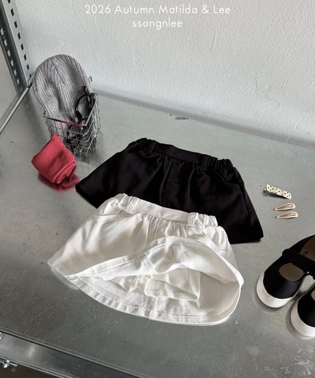 47[予約]matilda&lee daily cotton skirt