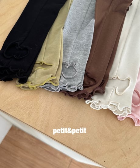 52[予約]petit&petit coloring leg warmer