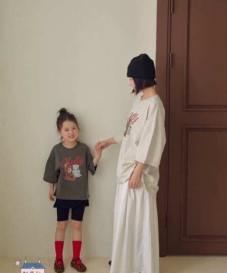 4[予約]Mollybin chichi pig t-shirt