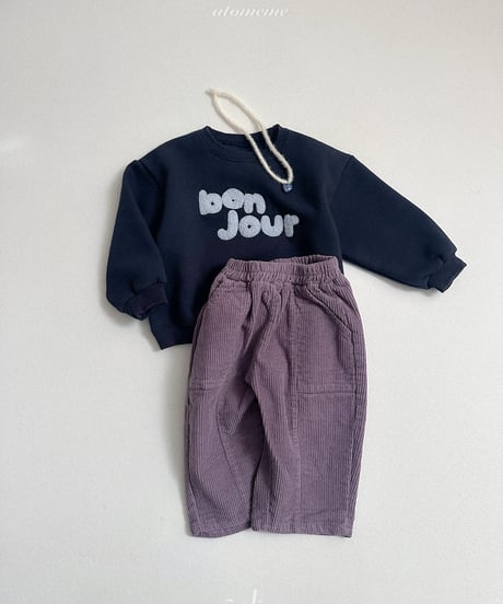 23[予約]atomeme mallang corduroy pants