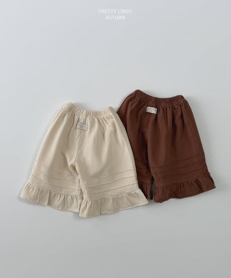 71[予約]LINDO pintuck pants
