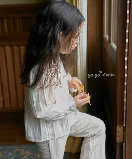 11[予約]go go picnic luna bootcut pants
