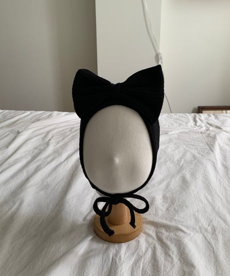 12[予約]bebeholic may ribbon bonnet