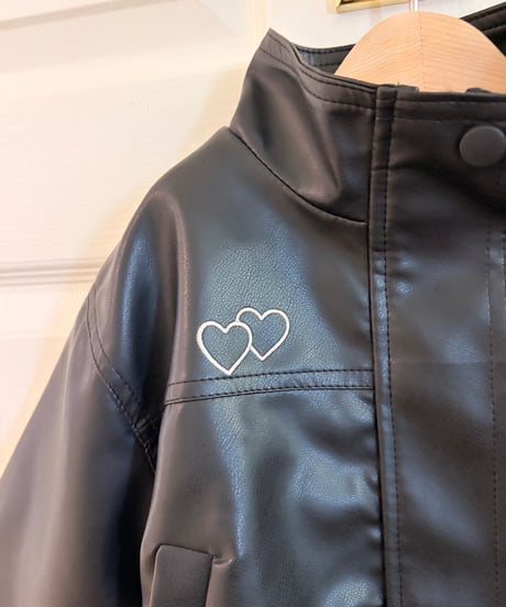 16[予約]momoann leather jacket