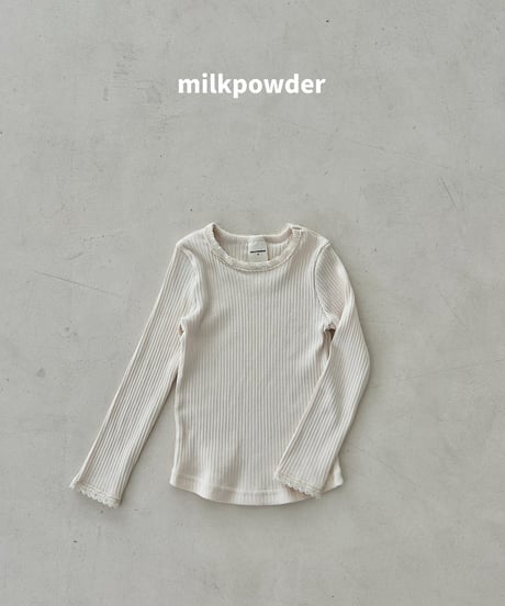 8[予約]milkpowder soft tee